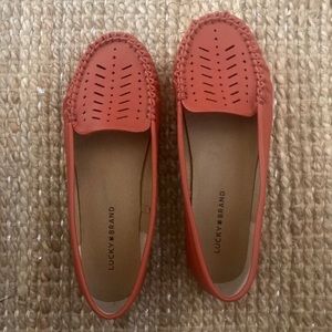 Lucky Brand Perforated Loafers Sz 10